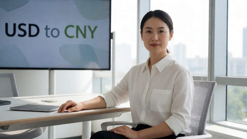 美元兑换人民币 相关配图